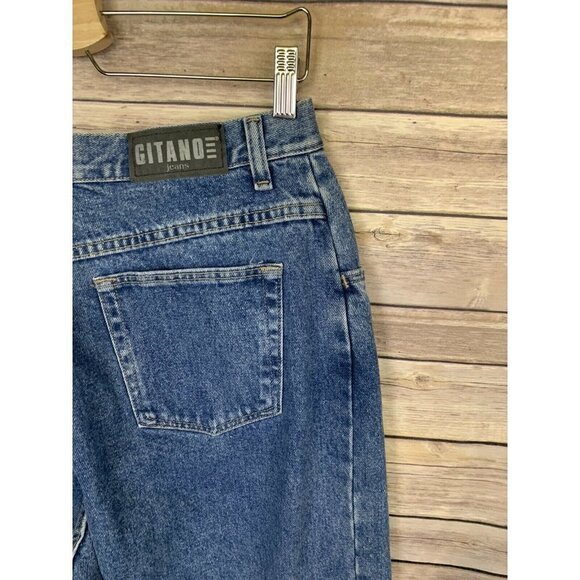 Vintage NEW Gitano Jeans Womens 16 Relaxed Fit Mom High Waisted Boho Hippie - Picture 9 of 11